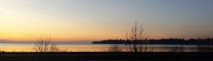 Sonnenuntergang am Bodensee